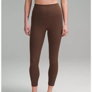 Lululemon brown ribbed align legging